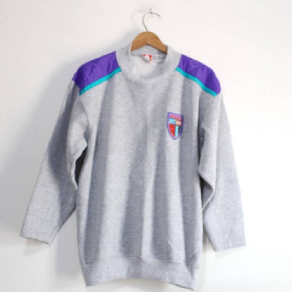 Vintage White Stag Sweatshirt Medium
